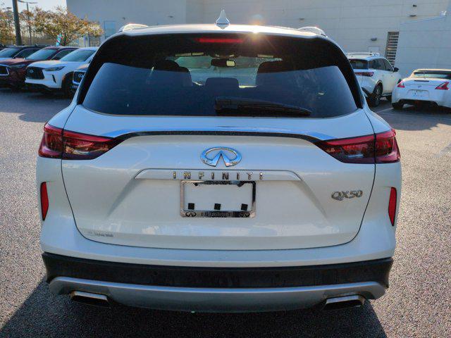 used 2021 INFINITI QX50 car, priced at $28,245