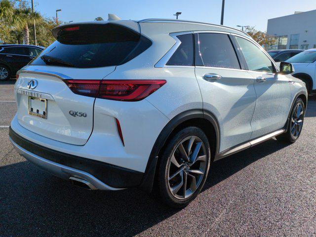 used 2021 INFINITI QX50 car, priced at $28,245