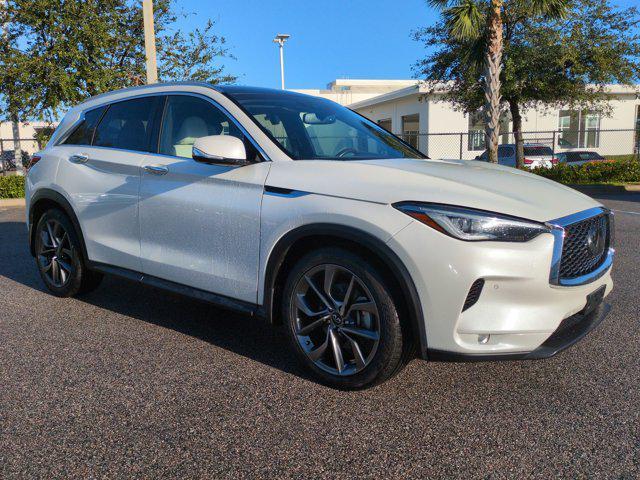 used 2021 INFINITI QX50 car, priced at $28,245