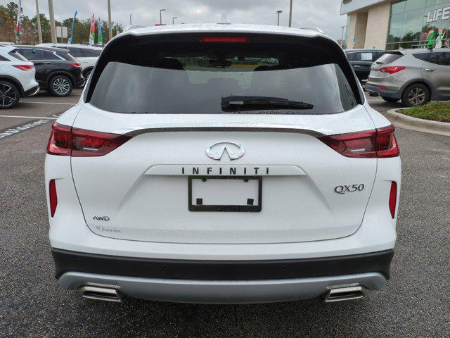 new 2025 INFINITI QX50 car, priced at $46,088