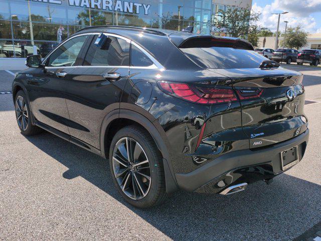 new 2025 INFINITI QX55 car, priced at $57,592