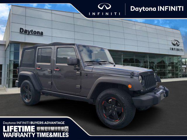 used 2017 Jeep Wrangler car, priced at $21,085