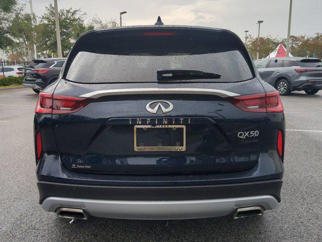 used 2022 INFINITI QX50 car, priced at $24,488