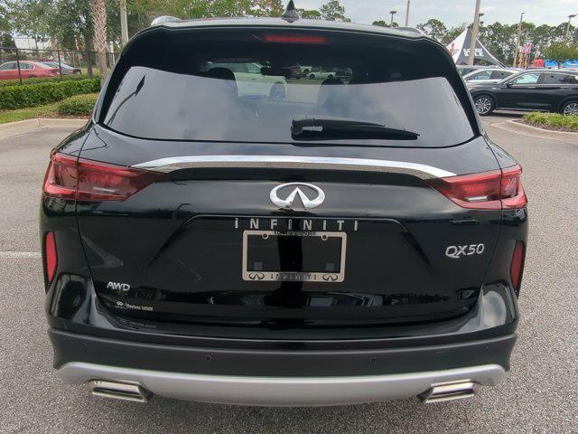 new 2025 INFINITI QX50 car, priced at $47,270