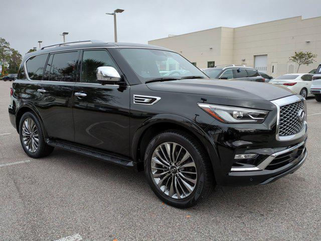 used 2021 INFINITI QX80 car, priced at $44,505