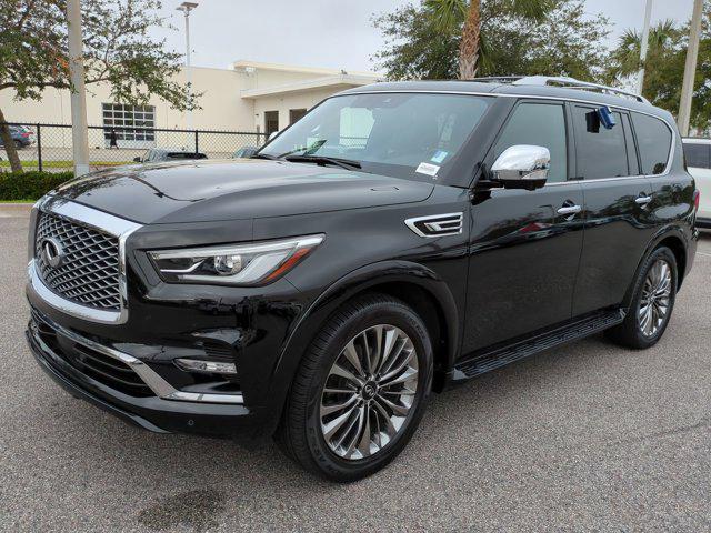 used 2021 INFINITI QX80 car, priced at $44,505