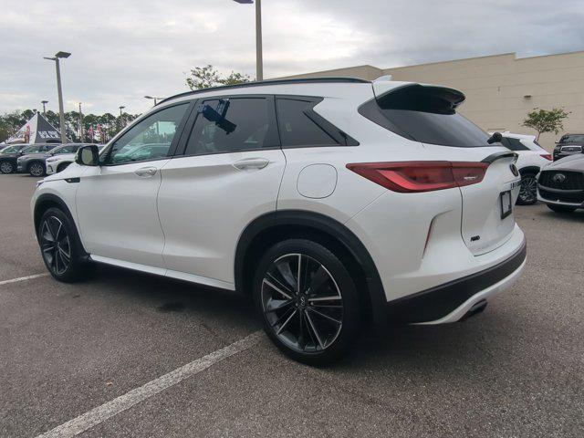 new 2025 INFINITI QX50 car, priced at $52,170