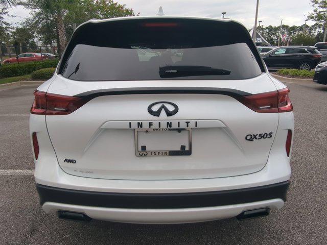 new 2025 INFINITI QX50 car, priced at $52,170