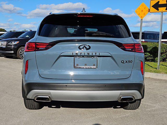 used 2022 INFINITI QX50 car, priced at $33,988