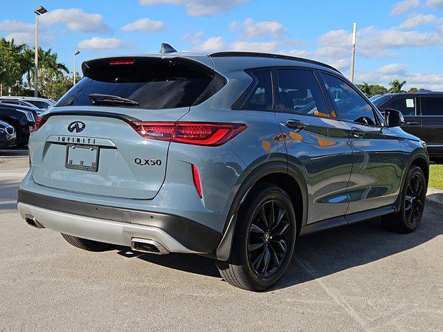 used 2022 INFINITI QX50 car, priced at $33,988