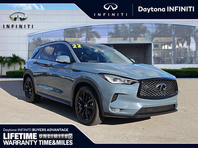 used 2022 INFINITI QX50 car, priced at $33,988