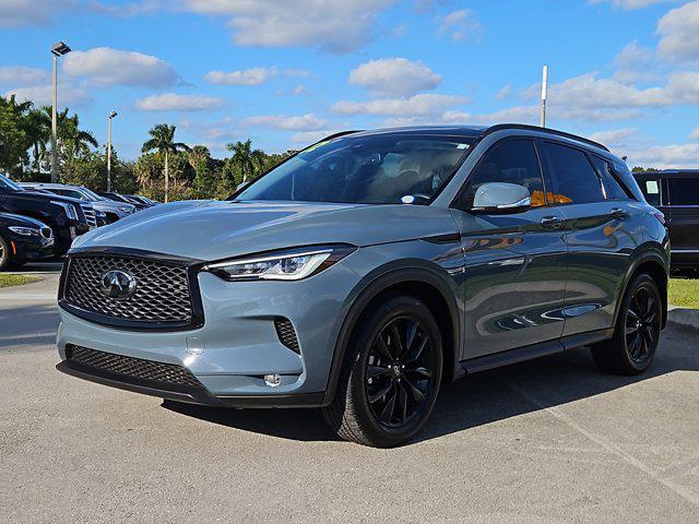 used 2022 INFINITI QX50 car, priced at $33,988