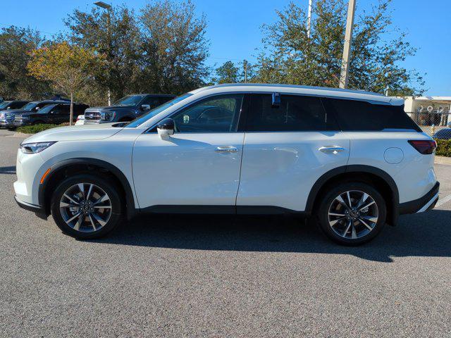 new 2025 INFINITI QX60 car, priced at $58,080