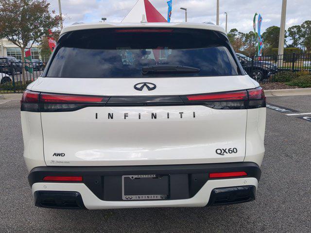 new 2025 INFINITI QX60 car, priced at $62,980