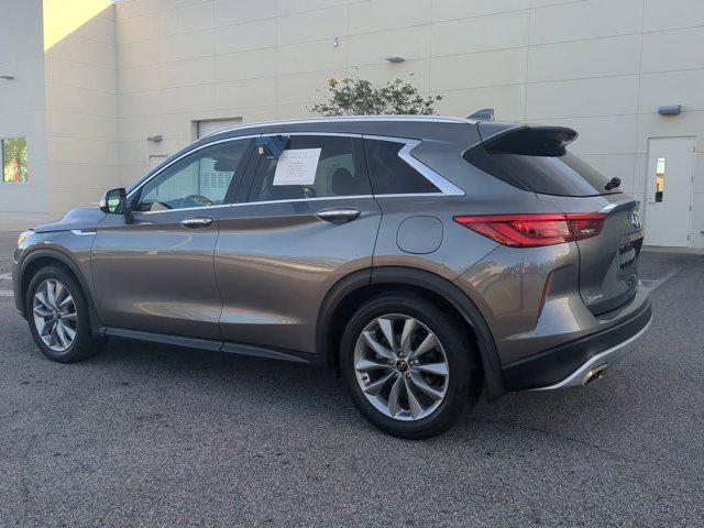 used 2021 INFINITI QX50 car, priced at $27,488