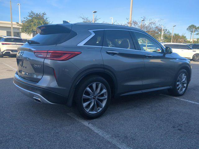 used 2021 INFINITI QX50 car, priced at $27,488