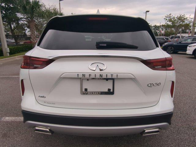 new 2025 INFINITI QX50 car, priced at $47,270