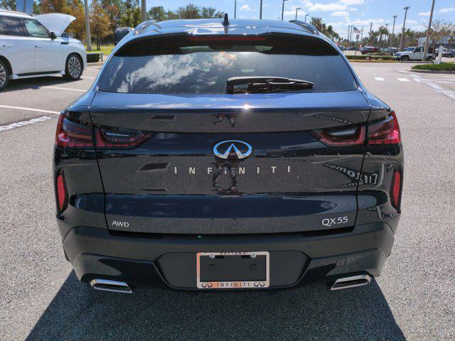 new 2025 INFINITI QX55 car, priced at $52,962