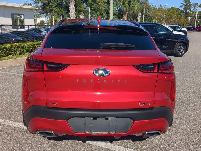 used 2022 INFINITI QX55 car, priced at $30,888