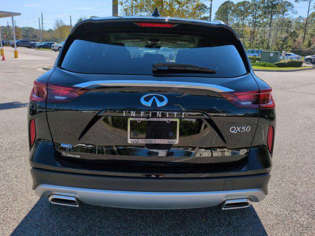 new 2025 INFINITI QX50 car, priced at $44,823