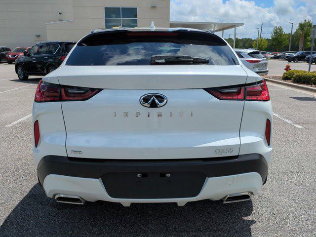 new 2025 INFINITI QX55 car, priced at $59,140