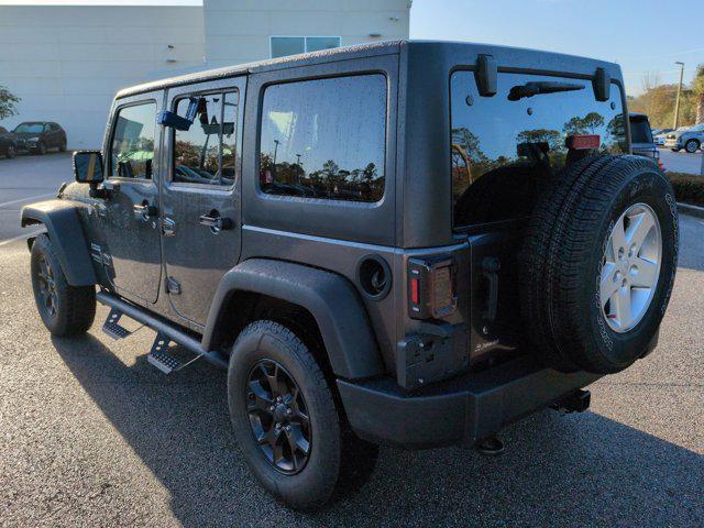 used 2017 Jeep Wrangler Unlimited car, priced at $21,888