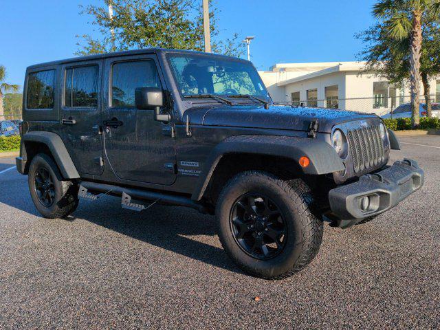 used 2017 Jeep Wrangler Unlimited car, priced at $21,888