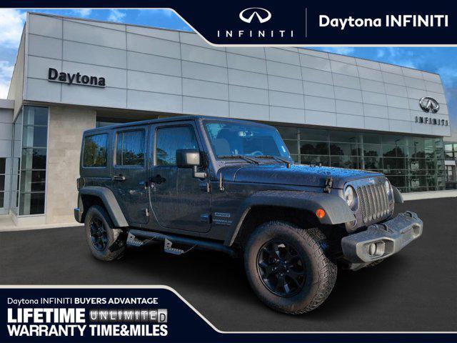 used 2017 Jeep Wrangler Unlimited car, priced at $21,888