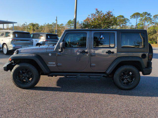 used 2017 Jeep Wrangler Unlimited car, priced at $21,888