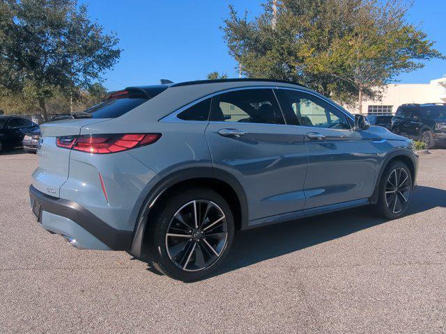 new 2025 INFINITI QX55 car, priced at $53,657