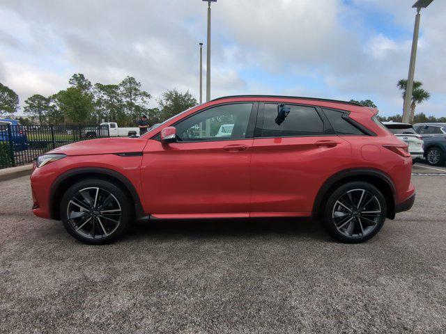 new 2025 INFINITI QX50 car, priced at $51,378