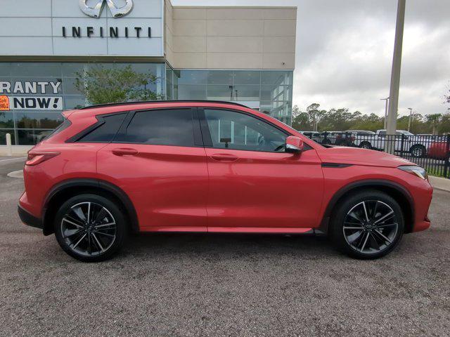 new 2025 INFINITI QX50 car, priced at $51,378