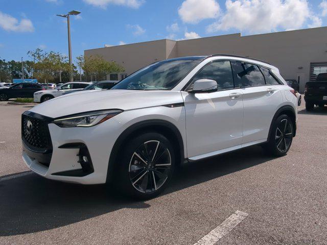 new 2025 INFINITI QX50 car, priced at $50,623