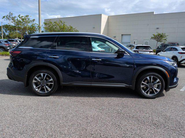 new 2025 INFINITI QX60 car, priced at $61,169