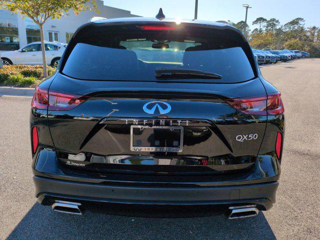 used 2022 INFINITI QX50 car, priced at $27,404