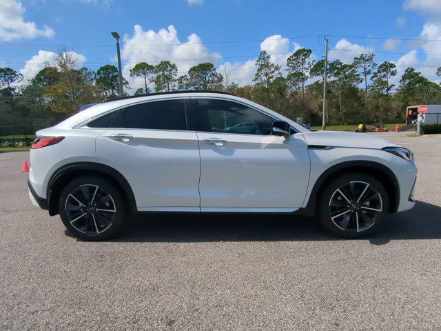 new 2025 INFINITI QX55 car, priced at $58,022