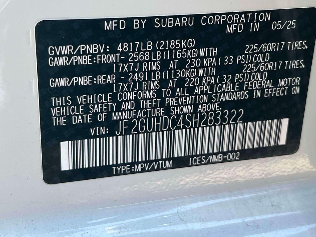 new 2025 Subaru Crosstrek car, priced at $32,039