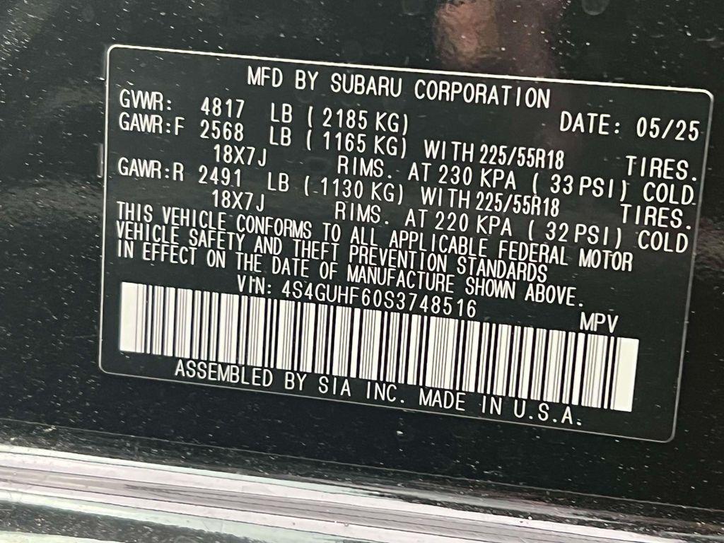new 2025 Subaru Crosstrek car, priced at $33,463