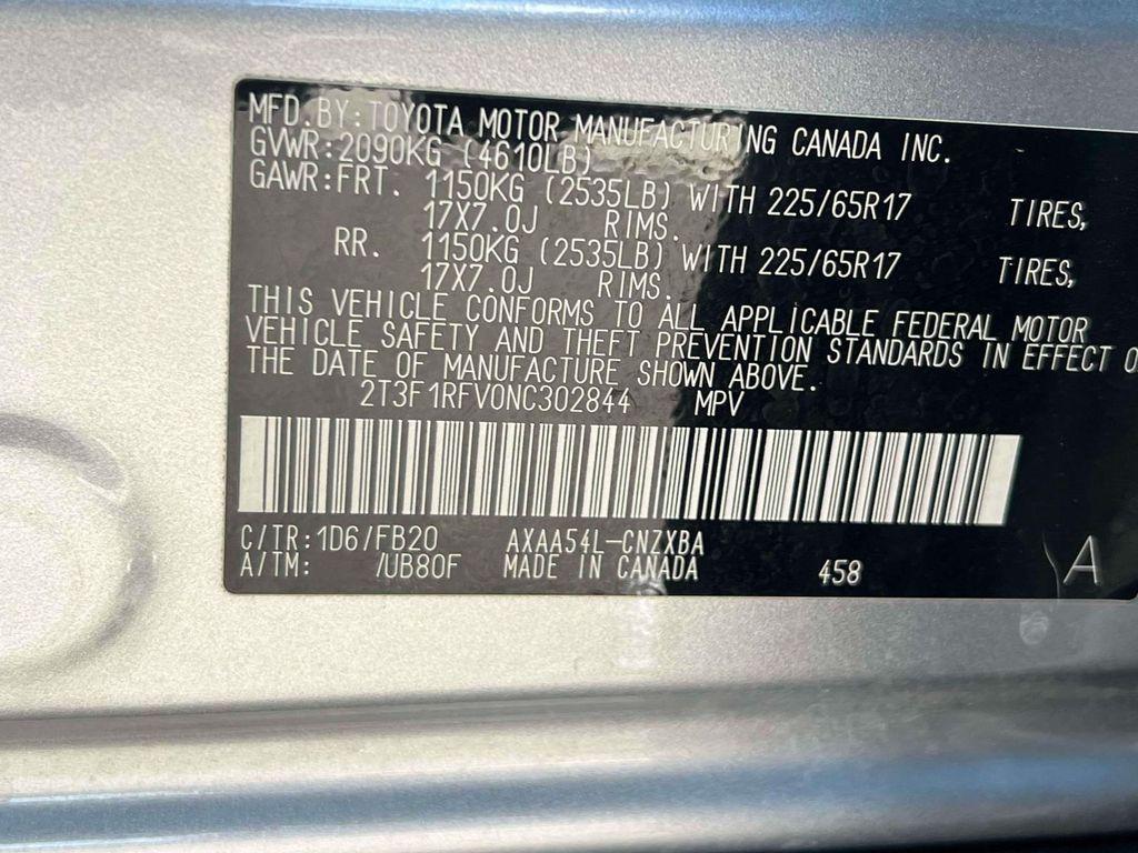 used 2022 Toyota RAV4 car, priced at $26,500