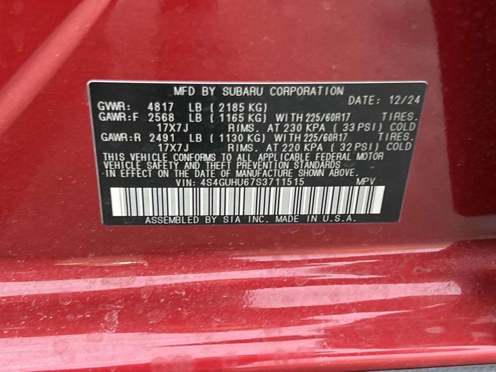 new 2025 Subaru Crosstrek car, priced at $36,658