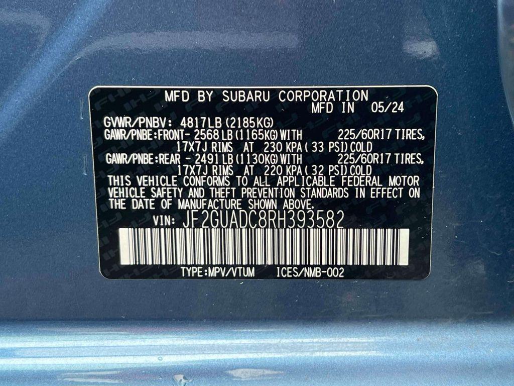 used 2024 Subaru Crosstrek car, priced at $28,950