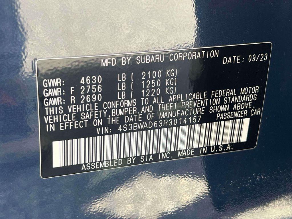 used 2024 Subaru Legacy car, priced at $23,750