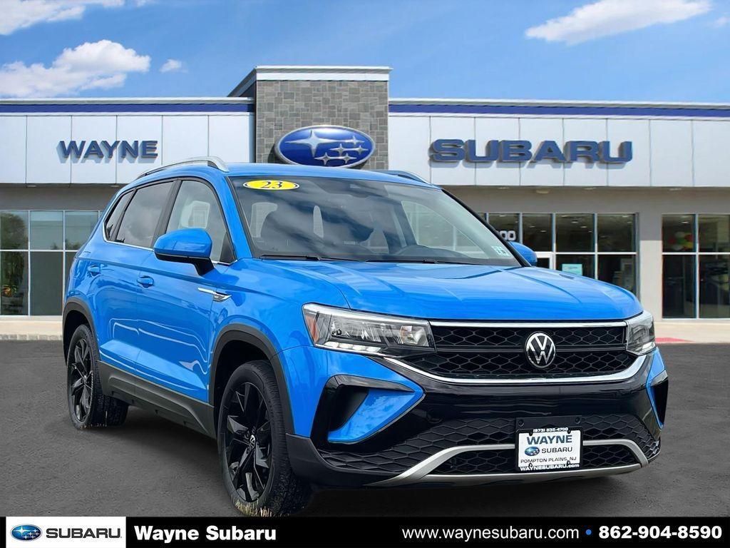 used 2023 Volkswagen Taos car, priced at $22,950