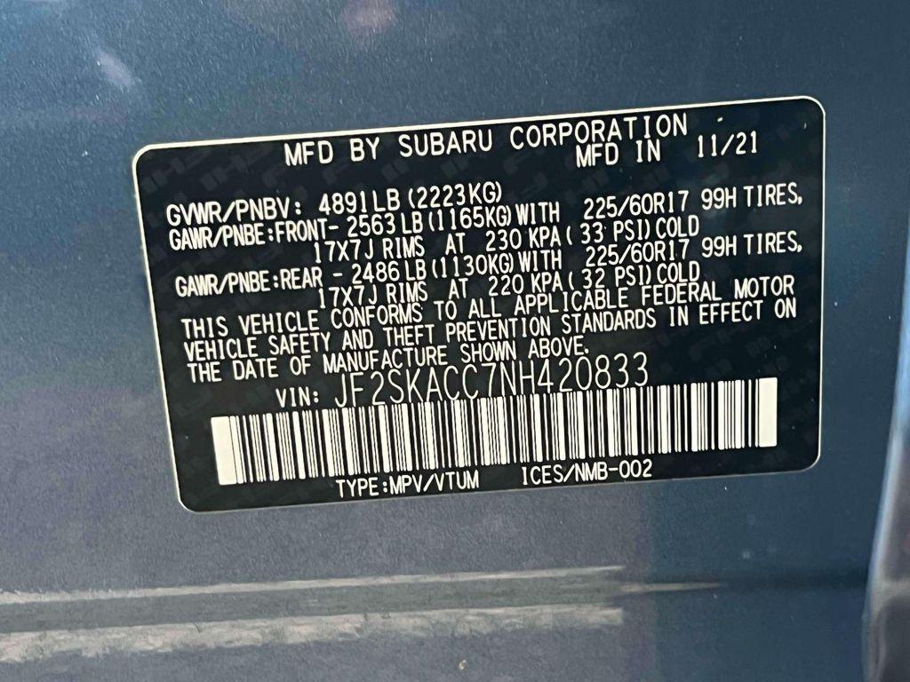 used 2022 Subaru Forester car, priced at $28,950