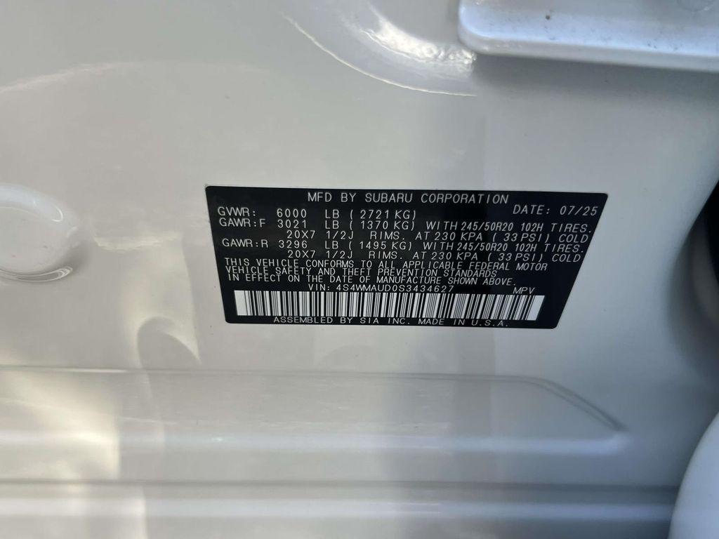 new 2025 Subaru Ascent car, priced at $53,045