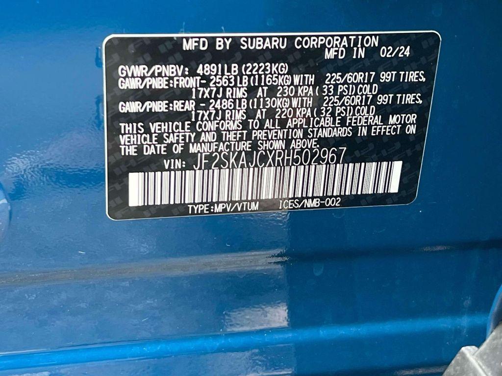 used 2024 Subaru Forester car, priced at $34,750