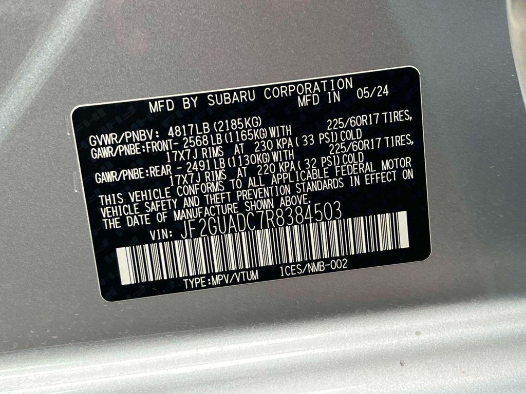used 2024 Subaru Crosstrek car, priced at $26,950