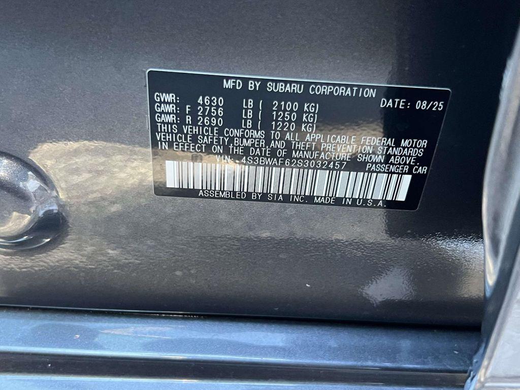 new 2025 Subaru Legacy car, priced at $33,412