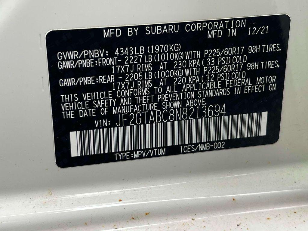 used 2022 Subaru Crosstrek car, priced at $23,995