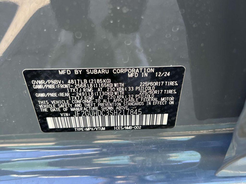 new 2025 Subaru Crosstrek car, priced at $30,443
